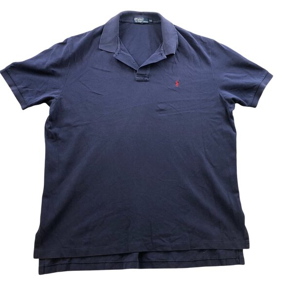 Polo Ralph Lauren Mens Polo Shirt Size XXL Short Sleeve Navy Classic Casual - Picture 1 of 10